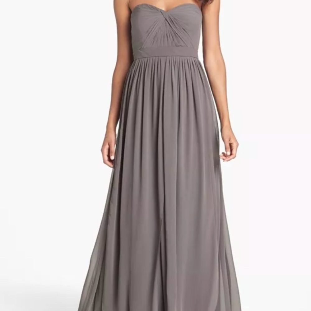 Jenny Yoo Aidan Convertible Strapless Gown